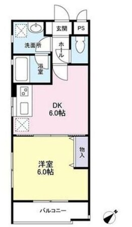 プレミール松庵の物件間取画像